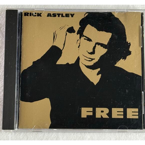 Rick Astley – Free CD Album 1991 BMG RCA Pop Soul “Cry for Help” Vintage - Picture 1 of 6